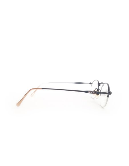 Occhiali da Vista unisex metallo nero nylor Vintage concert