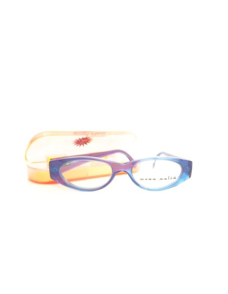 Occhiali da vista donna acetato blu fluo