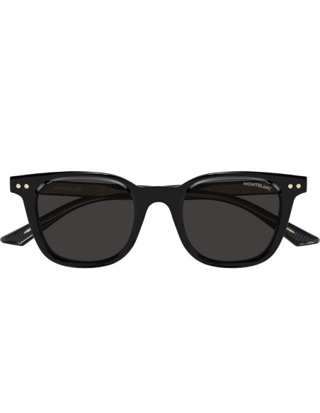 Occhiali da sole uomo acetato nero MONTBLANC MB0320S