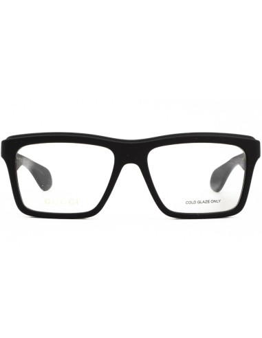 Occhiali da vista uomo acetato nero opaco Gucci GG1572O