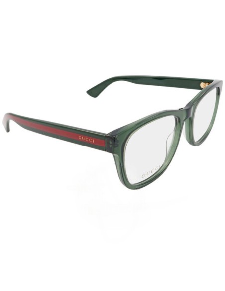 Occhiali da vista uomo acetato verde Gucci GG0004ON