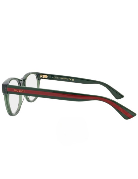 Occhiali da vista uomo acetato verde Gucci GG0004ON