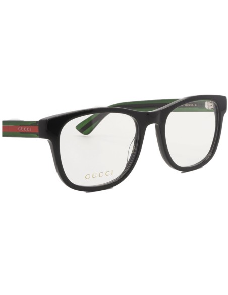 Occhiali da vista uomo acetato nero Gucci GG0004ON