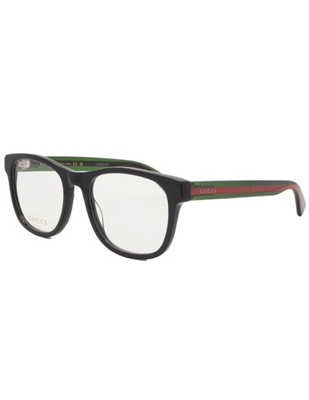 Occhiali da vista uomo acetato nero Gucci GG0004ON