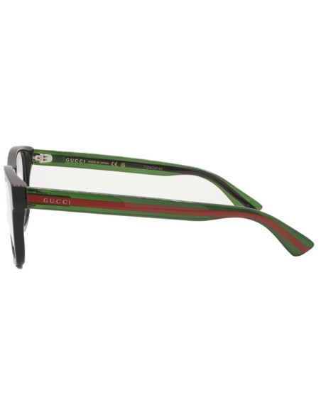 Occhiali da vista uomo acetato nero Gucci GG0004ON