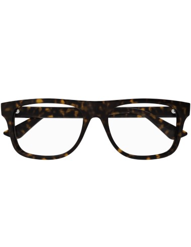 Occhiali da vista uomo acetato avana scura Gucci GG1117O