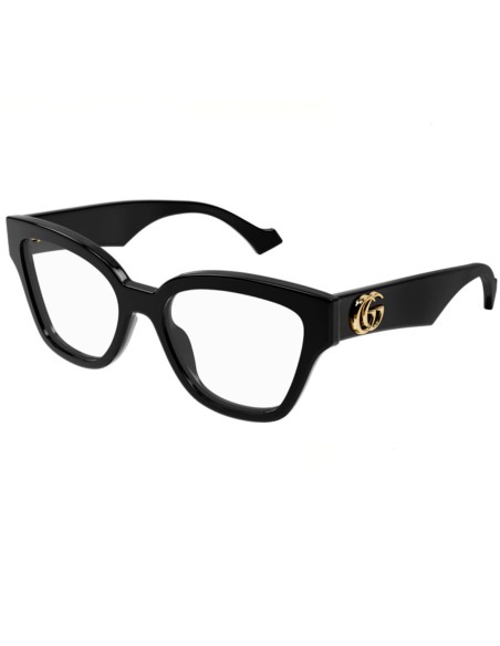 Occhiali da vista donna acetato nero Gucci GG1424O