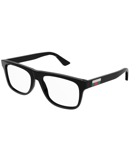 Occhiali da vista uomo acetato nero Gucci GG1117O