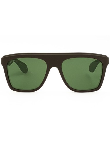 Occhiali da sole uomo acetato verde opaco Gucci GG1570S