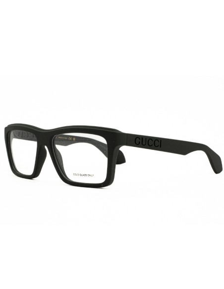 Occhiali da vista uomo acetato marrone opaco Gucci GG1573O