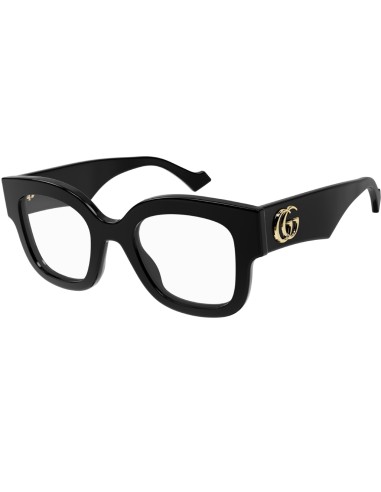 Occhiali da vista donna acetato nero Gucci GG1423O