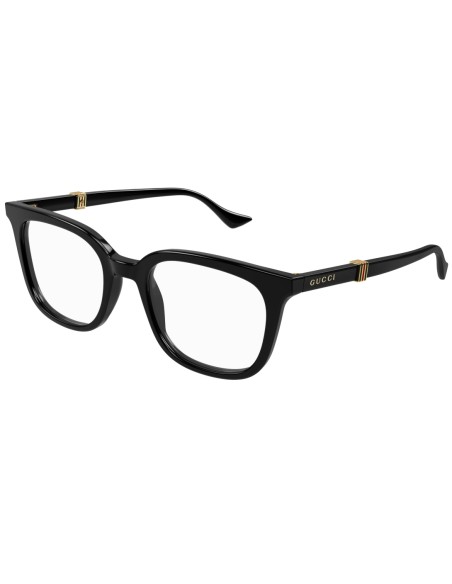 Occhiali da vista unisex acetato nero Gucci GG1497O