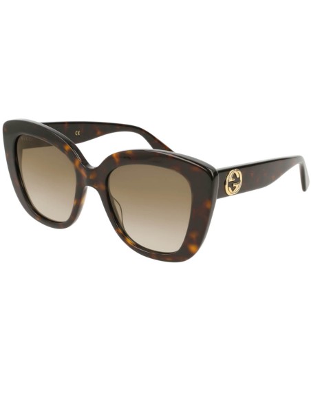 Occhiali da sole donna acetato avana Gucci GG0327S
