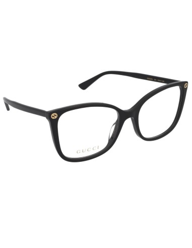 Occhiali da vista donna acetato nero Gucci GG0026O