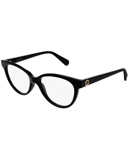 Occhiali da vista donna acetato nero Gucci GG0373O