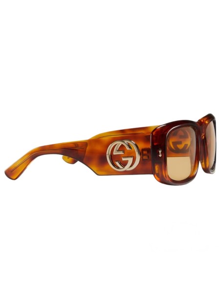 Occhiali da sole acetato marrone Gucci GG1251S