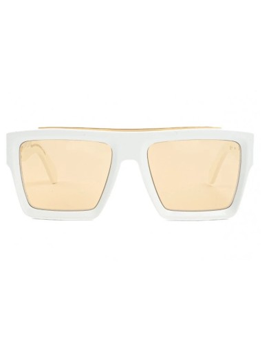 Occhiali da sole unisex acetato bianco Kador Bandit 1 Special