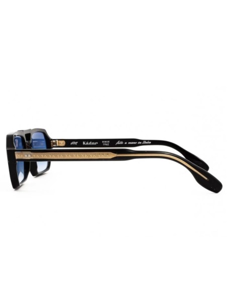 Occhiali da sole uomo acetato nero Kador Big 1 Small