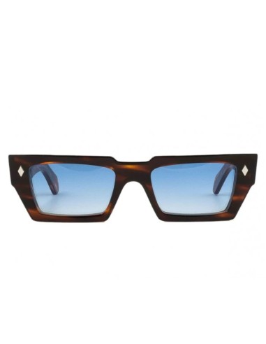 Occhiali da sole unisex acetato marrone Kador Disko