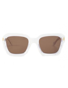 Occhiali da sole donna acetato bianco Kador Kallima Glamour