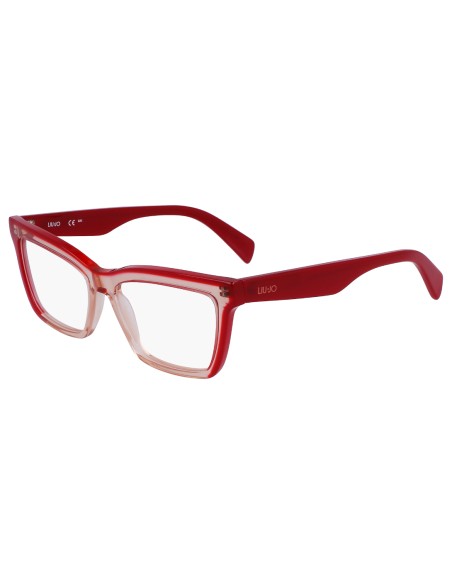 Occhiali da vista donna acetato rosso bicolore Liu Jo