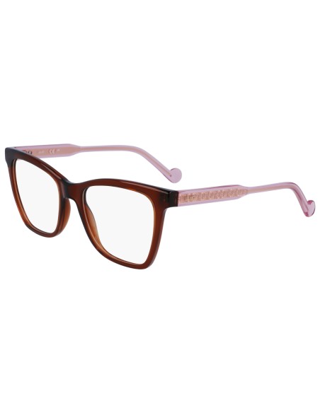 Occhiali da vista donna acetato marrone bicolore Liu Jo