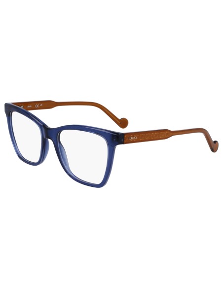 Occhiali da vista donna acetato bicolore marrone Liu Jo