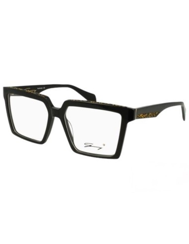 Occhiali da vista donna acetato nero swarovski Genny GYV.412