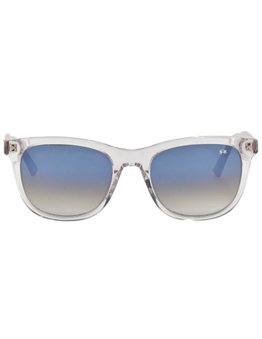 Occhiali da sole unisex acetato trasparente lenti flash La Martina