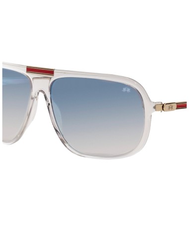 Occhiali da sole uomo acetato trasparente lenti...