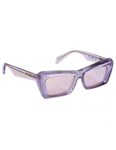 Occhiali da sole donna acetato viola lenti flash Genny... 2