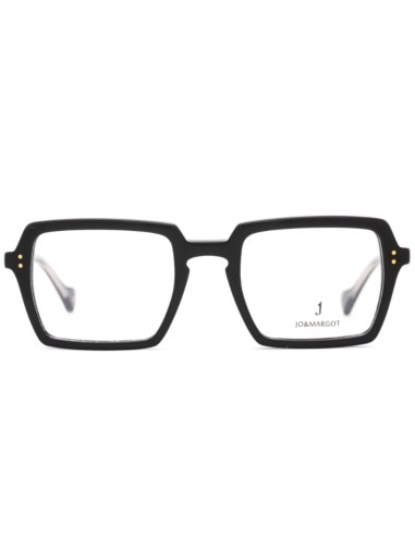 Occhiali da vista unisex acetato nero Jo & Margot