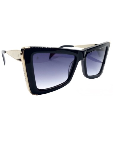 Occhiali da sole donna acetato nero John Richmond