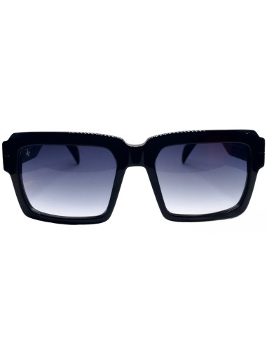 Occhiali da sole unisex acetato nero John Richmond