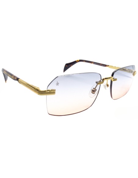 Occhiali da sole unisex metallo dorato John Richmond