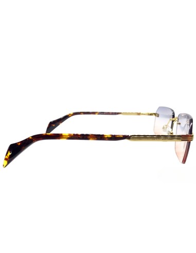 Occhiali da sole unisex metallo dorato John...