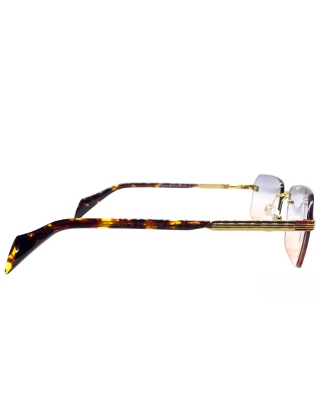 Occhiali da sole unisex metallo dorato John Richmond