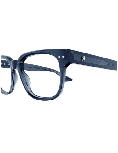Occhiali da vista unisex blu aceato MontBlanc...