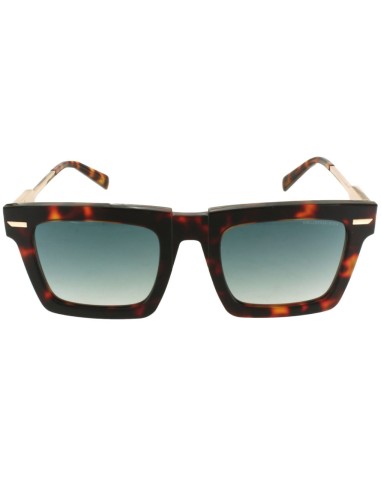 Occhiale da sole unisex acetato/metallo avana KREUZBERGKINDER DAMIAN