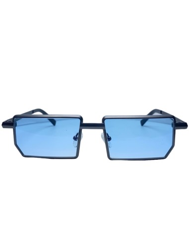 Occhiali da sole unisex metallo grigio opaco...