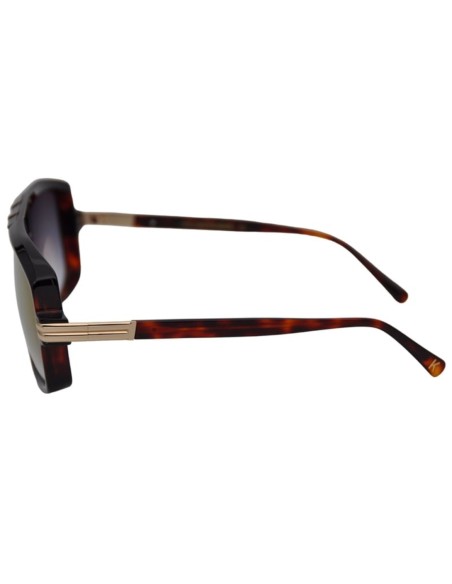 Occhiali da sole uomo acetato avana lenti flash KREUZBERGKINDER KB1136S