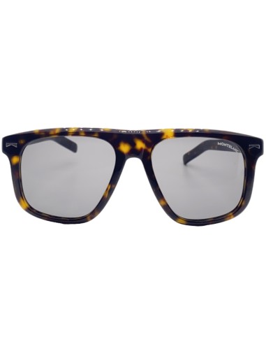 Occhiale da sole uomo acetato avana Montblanc MB0227S