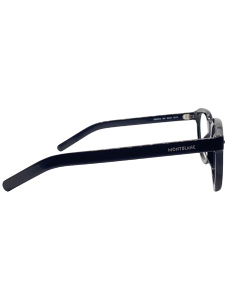 Occhiali da vista uomo acetato nero Montblanc MB0261O