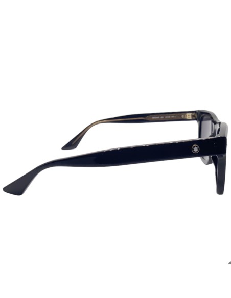 Occhiali da sole uomo acetato nero Montblanc MB0254S