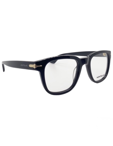 Occhiali da vista uomo acetato nero Montblanc MB0305O
