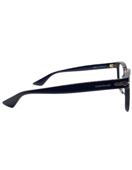 Occhiali da vista uomo acetato nero Montblanc MB0305O
