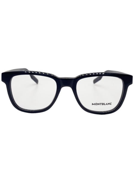 Occhiali da vista uomo acetato nero Montblanc MB0178O