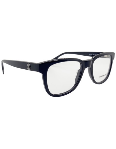 Occhiali da vista uomo acetato nero Montblanc MB0178O