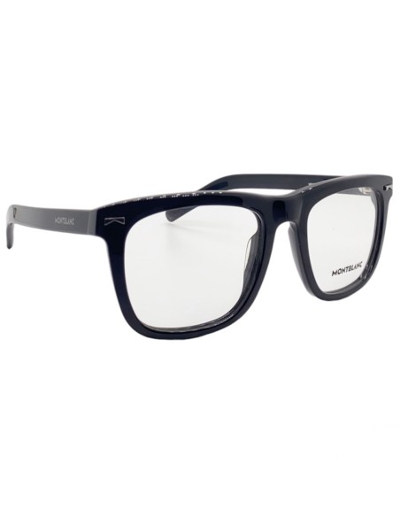 Occhiali da vista uomo acetato nero Motblanc