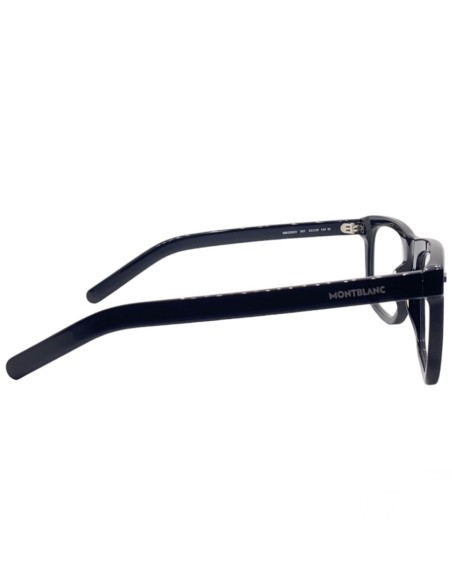 Occhiali da vista uomo acetato nero Motblanc